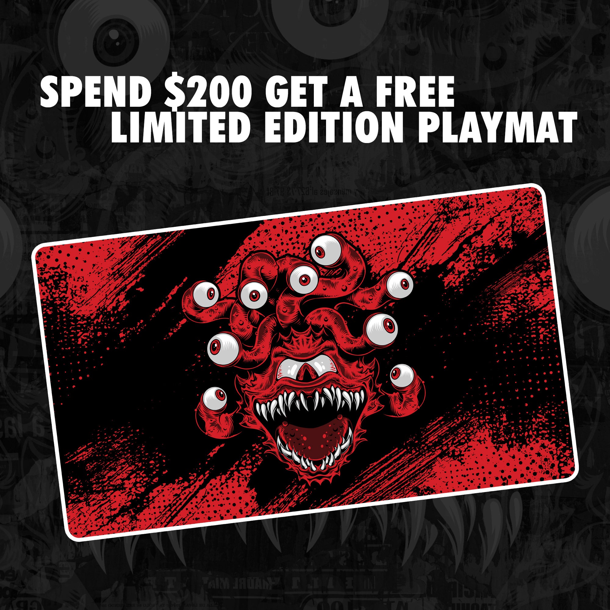 Freebie - Exclusive 2025 Beholder Playmat